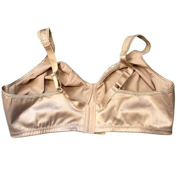 46C Playtex 18 Hour Ultimate Lift & Support Wireless Full Coverage Bra 4745 Nude - Picture 6 of 10